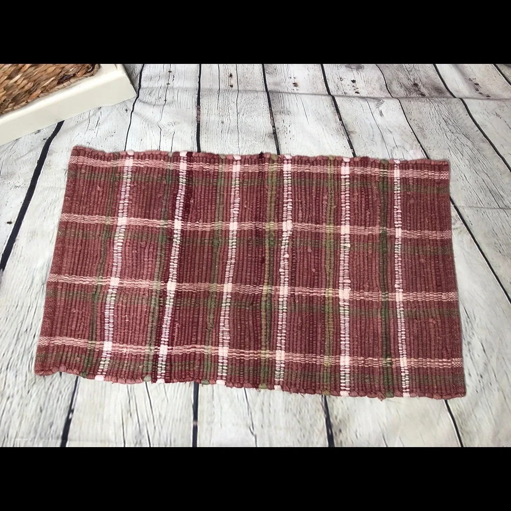 Distressed Throw Rug